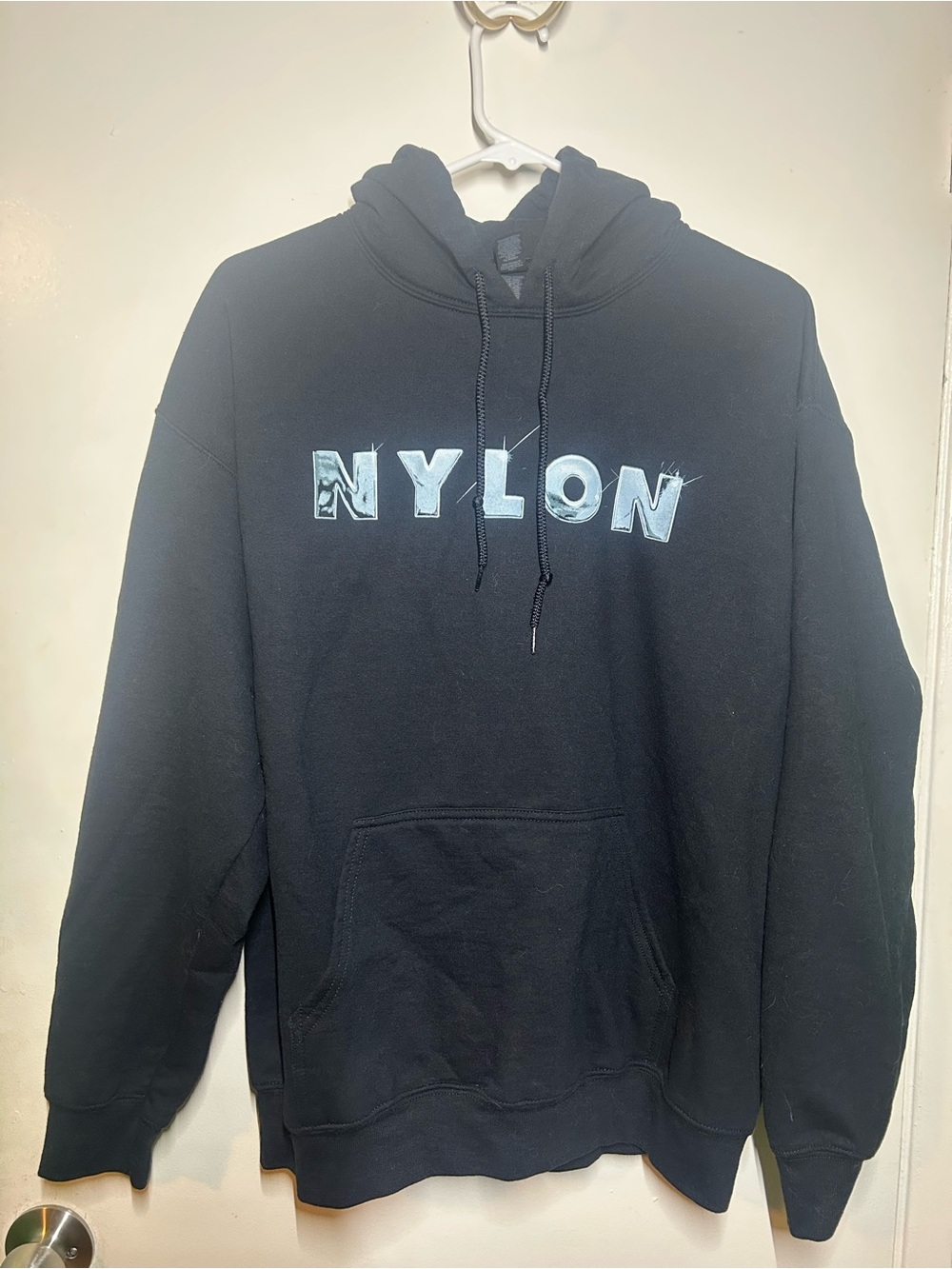 Black Nylon Coachella afterparty 2025 Pullover Hoodie